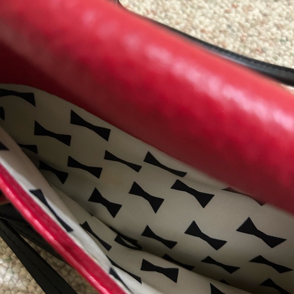 Kate Spade Cherry Red Pebbled Leather Satchel - Picture 5 of 5